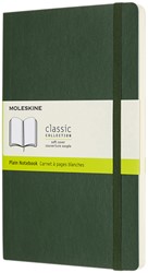 Notitieboek Moleskine L 130x210mm blanco myrtle green