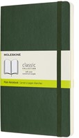 Notitieboek Moleskine L 130x210mm blanco myrtle green