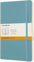 Notitieboek Moleskine L 130x210mm lijn reef blauw