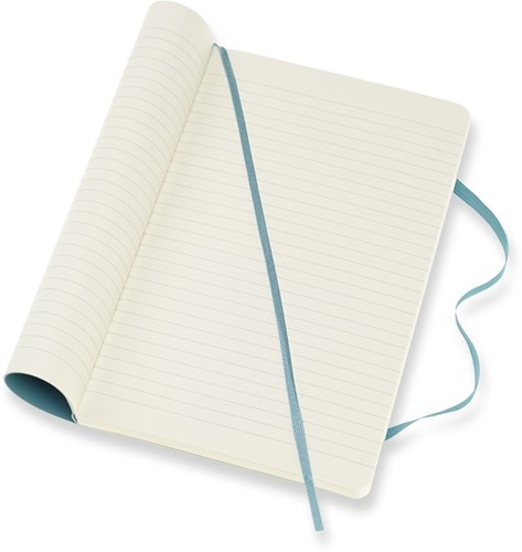 Notitieboek Moleskine L 130x210mm lijn reef blauw-3
