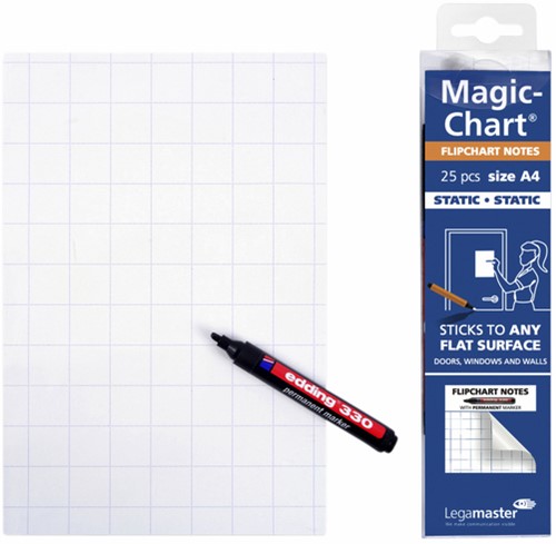 Magic-chart notes Legamaster flipchart 20x30 cm pk/25