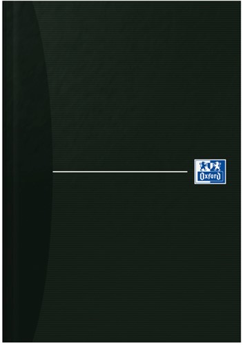Notitieboek Oxford Smart Black A5 96vel zwart lijn