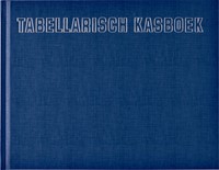 Kasboek tabellarisch165x210mm 2x8kolom 50vel