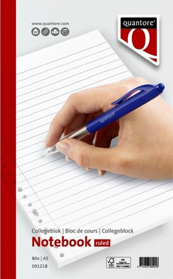 Quantore collegeblok 17-gaats