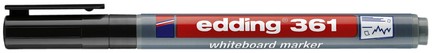 Viltstift Edding 361 whiteboard zwart