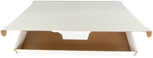 Brievenbusbox Budget A5 230x160x26mm karton wit