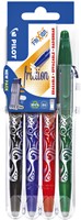 Rollerpen Pilot Frixion Set2Go basis BL-FR7 0.35mm pk/4 assorti 