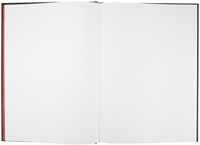 Notitieboek Oxford Black 'n Red A4 96vel blanco zwart-2
