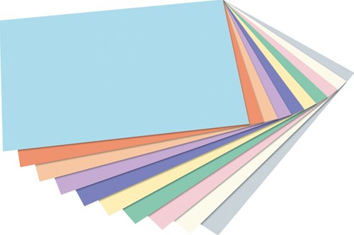 Fotokarton Folia Tweezijdig pastel 50x70cm assorti-2