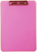 Klembord MAUL A4 staand transparant neon roze-2
