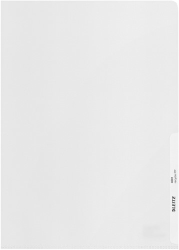 Insteekmap L-model Leitz re:cycle A4 PP 0.10mm transparant pak/25