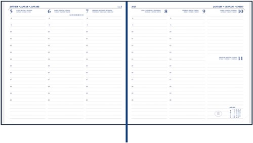 Agenda 2027 Ryam Carré Mundior 7dagen/2pagina's zwart-2