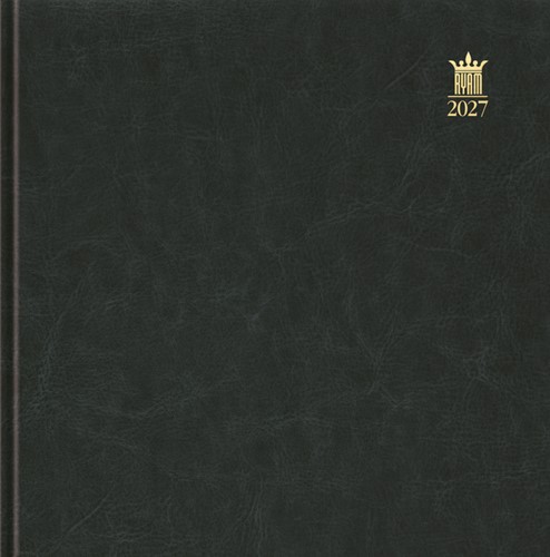 Agenda 2027 Ryam Carré Mundior 7dagen/2pagina's zwart