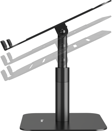 Laptopstandaard Fellowes Alumia zwart bureau-3