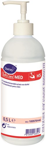Desinfectiemiddel Soft Care Med H5 (zonder alcohol/ethanol) 500ml