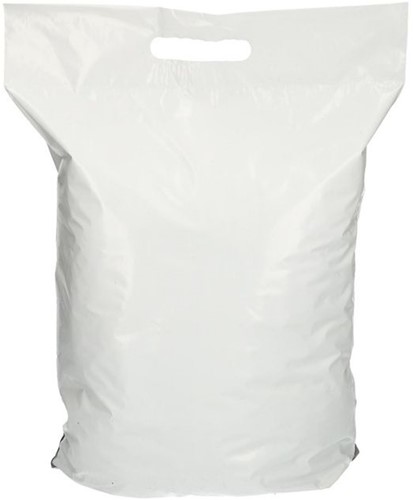 Verzendzak LDPE 350x450 + 70 + 60mm dubbele plakstrip met handgreep ds/500-2