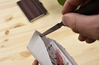 Briefopener Westcott kunststof grip zwart-1