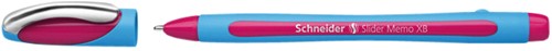 Balpen Schneider Slider Memo roze extra breed-2