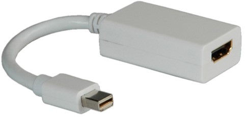Adapter mini DisplayPort male naar HDMI female