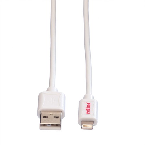 Kabel Lightning naar USB 2.0 kabel voor iPhone, iPod, iPad, wit, 1,8 m -2