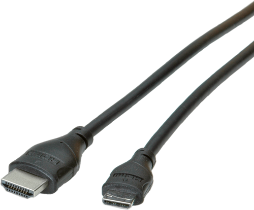 Kabel HDMI male / HDMI Mini male 1,8 meter