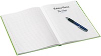 Notitieboek Leitz WOW A4 lijn 80vel groen-2