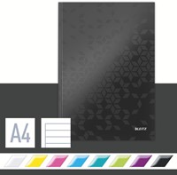 Notitieboek Leitz WOW A4 lijn zwart-3