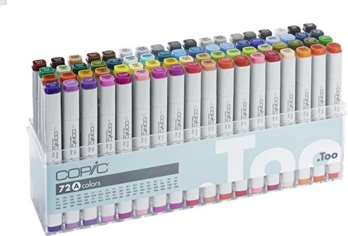 Viltstift Copic Profi Marker Basis Set 1 set/72