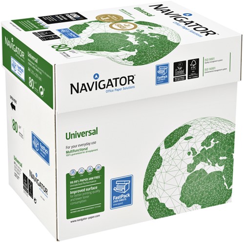 Papier  80g A4 Navigator Universal Nonstop ds/2500