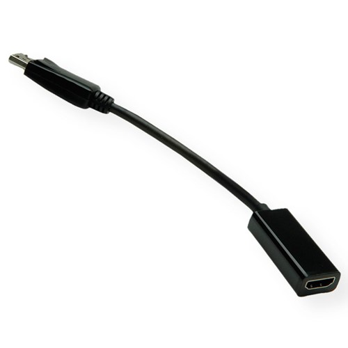 Adapter DisplayPort v1.2 DP male naar HDMI female 