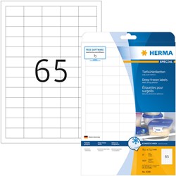 Etiket A4  38,1x 21,2mm Herma 4388 diepvries ds/1625