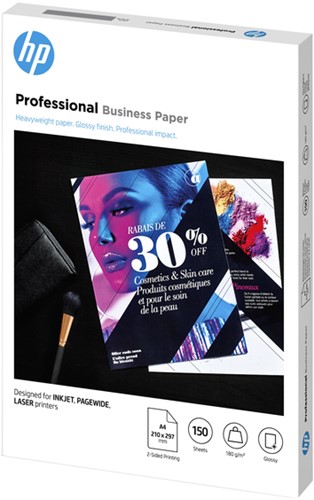 Fotopapier laser HP 3VK91A A4 180gr glans wit 150vel