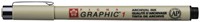 Fineliner Sakura Pigma Graphic 1 1.0mm zwart-13