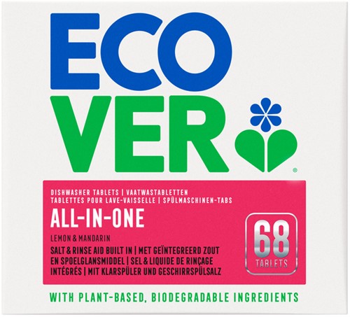 Vaatwastabletten Greenspeed Ecover All In One 68stuks