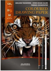 Aurora tekenblok Color