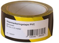Waarschuwingsetiket Budget glas breekbaar 80mmx100m rood-3