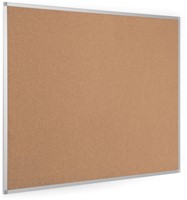 Prikbord Quantore 90x120cm kurk-2