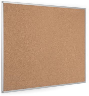 Prikbord Quantore 90x120cm kurk-2