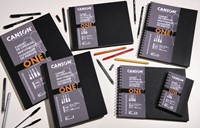 Tekenboek Canson One 21.6xx27.9cm 80v 100gr spiraal-2