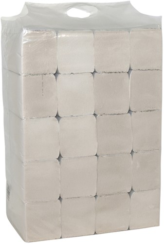 Handdoek Z-vouw 2l 240x230mm 20x190st wit-2