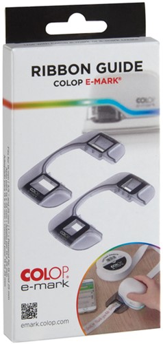 Tekststempel Colop E-Mark lint geleider 15/25mm set-2