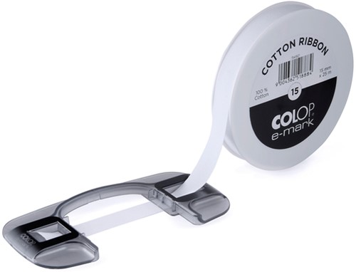 Tekststempel Colop E-Mark lint geleider 15/25mm set-3