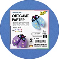 Origami papier Folia 70gr rond 15cm 100 vel assorti kleuren