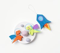 Origami papier Folia 70gr 15x15cm 100 vel assorti kleuren-1