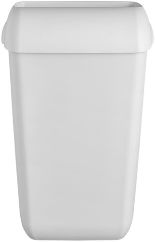 Afvalbak Euro kunststof 23 liter wit