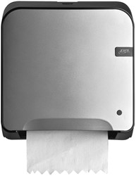 Dispenser Euro Quartz handdoekrol mini matic zilv