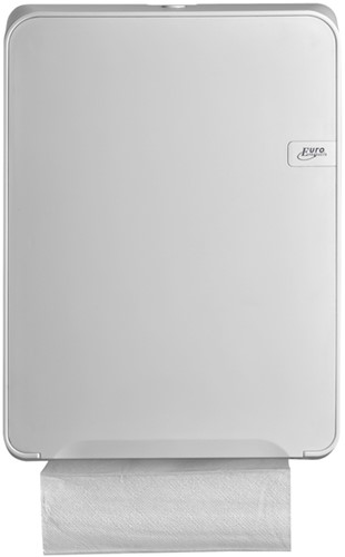 Dispenser Euro Quartz vouwhanddoeken C-vouw wit