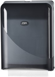 Dispenser Euro Pearl vouwhanddoeken Z-vouw zwart
