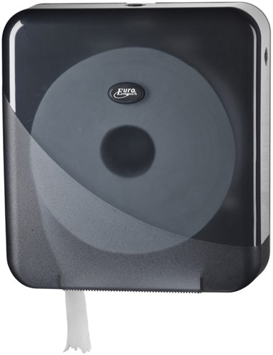 Dispenser Euro Pearl toiletrolhouder maxi zwart
