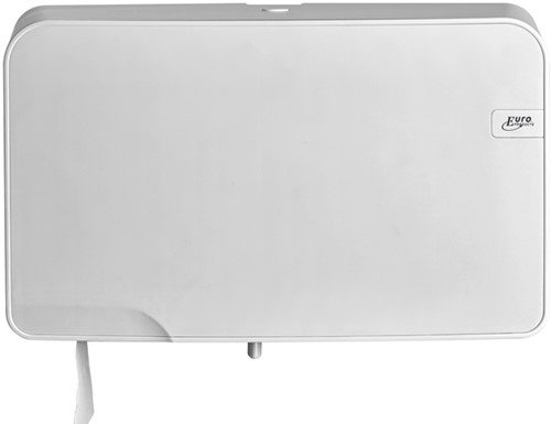 Dispenser Euro Quartz toiletrolhouder mini wit